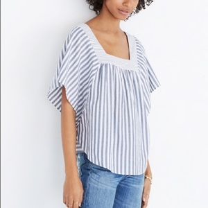 Striped Butterfly Madewell Top